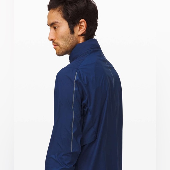lululemon athletica Other - Lululemon Men’s Activewear Jacket Midnight Celerean Shaddow Size Small